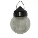 Светильн. подвесной Е27 карболит. Д=150 шар стекло