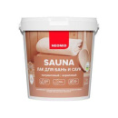 Лак для бань и саун "SAUNA" 1,0л, по дереву, акрил, полуматовый Neomid