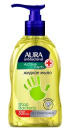 Жидкое мыло 0,3л "AURA" (ромашка, антибакт., дозатор) 