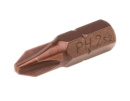 Бита PН2 25мм. (ст. S2, покр. Brown Oxide) Mr.Logo