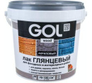 Лак декор. д/дерев, кирпич, штукатур. "GOLwood" 0,9кг, глянцевый, акрил, бесцв. вн/нар. раб Palizh