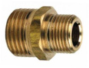 Ниппель перех. Ду 10х8 (3/8"х1/4") латунь