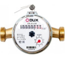 Водосчетчик Ду 15 DUX СВ-15-110 (обр/клапан, Q=3,0 м3/ч, 1,6 Мпа, хол/гор. вода, классА/В, 6лет)