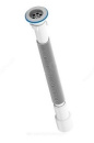 Сифон для мойки гофрир. 11/2"х40/50 нерж/чаша 70мм (G116) АниПласт