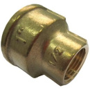 Муфта переходная Ду 32х15 (11/4"х1/2") латунь