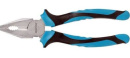 Пассатижи 180мм СR-V, двухкомп. черно-син. ручка (PLF-180P1) Smartbuy