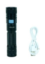 Фонарь аккум. LED (5Вт, L2 сверхяркий св-диод, 5 реж. 300Лм, Zoom, USB-каб.) (4052-04-300) Sturm