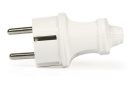 Вилка прямая с/з Smartbuy белая 16А (SBE-16-P01-w)
