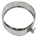 Хомут соед. вент. без упл. прокладки D100