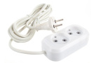 Удлинитель 3м/2 гнезда (10А, 2х1,0мм2) (SBE-10-2-03-N) Smartbuy