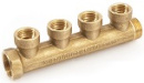 Коллектор ВР-НР 3/4"х4в.х1/2"ВР, лат.