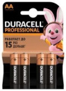 Батарейка LR6 Professional (AA-пальчик., Alkaline, блистер 4шт) (46294) Duracell