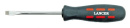 Отвертка SL (шлиц) 6.5х250мм, CrV проф. резин. черно-красн. ручка Lancer Ликв/остат.