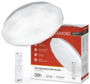 Светильник Comfort Diamond LED 36Вт, с пультом ДУ (330мм, 3000-6500K 2900Лм) IN HOME