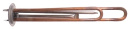 ТЭН RF 2 кВт. (0,7+1,3) медн. (прямой, фланец 64мм, M4 под анод) (20052) ИТА