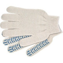 Перчатки х/б с ПВХ наладонником (Волна 5 нитей, 10 класс) (68)