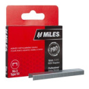 Скобы закал/заостр. 6мм. оцинк. PRO (1/1000) (N3-6mm) Miles