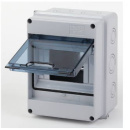 Щит распред. пласт. КМПн 5 мод./1р.(наклад., IP65 159x120x90 мм) ЭРА SIMPLE