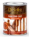 Лак декор. д/дерева, металла ПФ-283, 0,8 кг, внутр. работ, алкид., глянц., Dekor