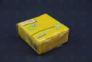 Салфетки бумажные 50шт "OptiLune" 1слой, 24х24см, желтые (Ж593)