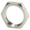 Контргайка Ду 20 (3/4") хром (узкая)
