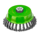 Щетка-крац "чашка" 125мм М14 (пров/круч) (746277) Сибртех