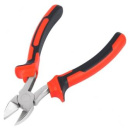 Бокорезы 200мм NICKEL, двухкомп. черно-красн. ручка (17524) Matrix