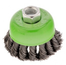 Щетка-крац "чашка" 65мм М14 (пров/круч) (746207) Сибртех