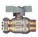 Кран шар/перех. на м/п Ду 20(3/4") НРх26 баб. Акция