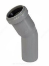 Отвод ПП 50х30 гр. раструб. серый. СТК