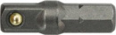 Бита (адаптер) для шестигранных головок 1/4" с шариком (57951)