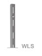Стойка стеновая одинарная WLS 1000 мм, серый