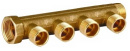 Коллектор ВР-НР 1"х4в.х1/2"НР, лат.