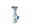 Сифон для мойки/раков бутыл. 11/2"×40 нерж/чаша 70мм (04058 S-691) Jimten Акция