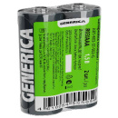 Батарейка R03 (ААА, солевая, 2шт/пленка) Generica