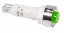 Сигнал. лампа с отраж. зеленая 220В, Ø10 (36-4752) Rexant