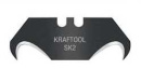 Лезвия для ножа "Двойной крюк" 19х60мм. BlackMax-S24 (для напол.покр.)  KRAFTOOL