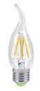 Лампа LED свеча на ветру (Прозр.) Е27, 5Вт, 3000К, 450Лм. ASD Premium Распродажа