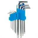 Набор шестиг/ключ. 1,5-10мм, 9шт, Cr-V, удлин, шар. наконеч. (HSL-9) Smartbuy