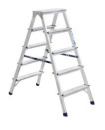 Стремянка 2-х стор. 5 ступ, высота раб. площ.-1,13м, вес-3,9кг  (T04205) TARKO