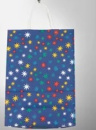 Пакет бум./лам. "Звезды" новогодний 22*31см 