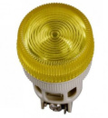 Сигнал. лампа ENR-22 с ламп.нак.на 240V ВА 9S желтая (фронт обзор)