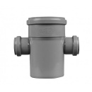 Крестовина ПП 110/50/50х90гр. одноплоск, серая. СТК