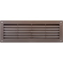 Решетка дверная 130х465мм (MB 450) коричн.
