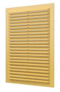 Решетка вент. 170х240мм (1724C) наклон. ламели, сетка, беж Эра