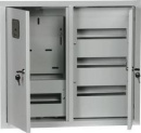 Щит учет/распред. ЩУРВ 3/48 (внутр., IP31, зам.+окно,2 дв. 550х610х165) TDM