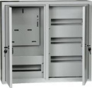 Щит учет/распред. ЩУРН 3/48зо (наруж., IP31, зам.+окно, 2дв. 540х600х165) TDM