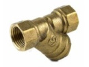 Фильтр гр/очистки Ду15(1/2")ВР, сетчатый, косой, лат