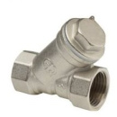 Фильтр гр/очистки Ду25(1")ВР, сетчатый, косой, хром Aqualink