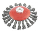 Щетка-крац "тарелка" 125мм М14 (пров/круч) (10910) Lasting Tools
